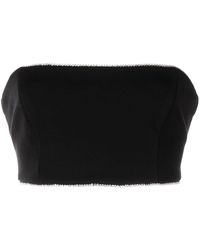 STAUD - Lilies Cropped Tube Top - Lyst