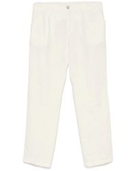 120% Lino - Hose aus Leinen - Lyst
