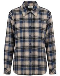 P.A.R.O.S.H. - Check-Print Cotton Shirt - Lyst