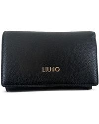 Liu Jo - Portemonnaie Mit Logo-Schild - Lyst