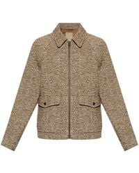 Woolrich - Herringbone-Pattern Jacket - Lyst