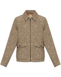 Woolrich - Herringbone-Pattern Jacket - Lyst