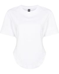 adidas By Stella McCartney - T-shirt en coton biologique à logo imprimé - Lyst