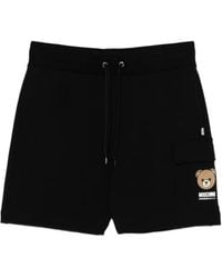 Moschino - Shorts Mit Teddy-Print - Lyst