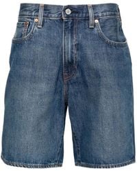 Levi's - 468 Stay Loose Faded Denim Shorts - Lyst
