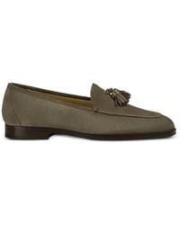 Doucal's - Tassel-Detail Suede Loafers - Lyst