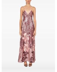 Lethicia Bronstein - Afrodite Sequinned Floral Dress - Lyst
