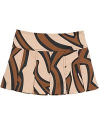 PUCCI - グラフィック プリーツスカート - Lyst