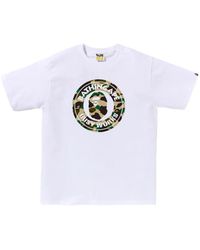 A Bathing Ape - Busy Works Camouflage-Print T-Shirt - Lyst