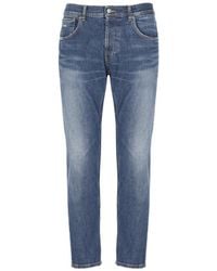 Dondup - Faded-Effect Distressed Jeans - Lyst