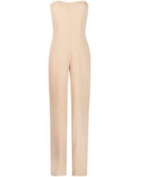 FEDERICA TOSI - Sweetheart Strapless Jumpsuit - Lyst