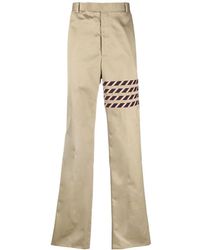 Thom Browne - Seamed 4-bar Unconstructed Chino Trouser - Lyst