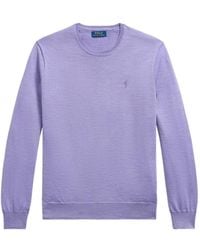 Polo Ralph Lauren - Washable-Wool Crewneck Jumper - Lyst