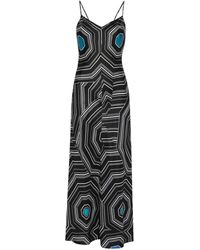 Sandro - X Louise Bourgeois Graphic-Print Midi Dress - Lyst