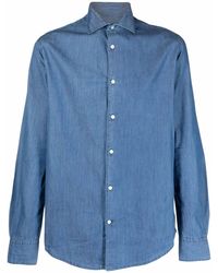 Deperlu - Camisa Vaquera Con Botones - Lyst