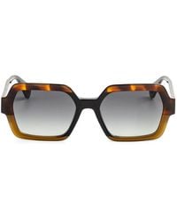 Gigi Studios - Hexagonal-Frame Sunglasses - Lyst