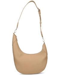 Love Moschino - Logo-Plaque Crescent Shoulder Bag - Lyst