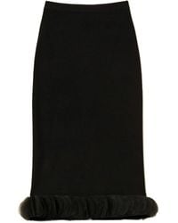 Twinset - ラッフル ニットスカート - Lyst