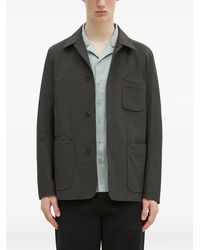 Paul Smith - Geknöpfte Jacke Mit Aufgesetzten Taschen - Lyst