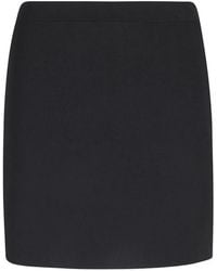 Alexander Wang - Side-Slit Mini Skirt - Lyst