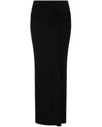 Paris Georgia Basics - Knotted Maxi Skirt - Lyst