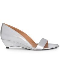 Jil Sander - Leather Heeled Sandals - Lyst