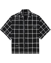 Undercover - Graphic-Print Zip-Up Shirt - Lyst