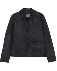 Corneliani - Suede Panelled Jacket - Lyst