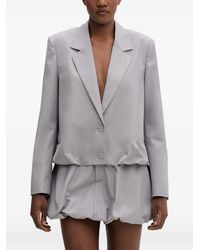 Isabelle Blanche - Bubble-Hem Blazer - Lyst