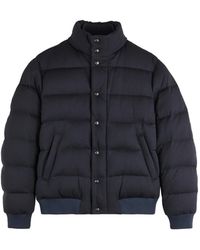 Fay - Gewatteerd Jersey Bomberjack - Lyst
