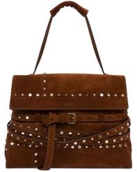 Moschino - Tie Me Medium Tote Bag - Lyst