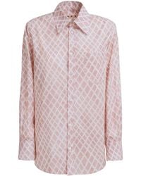 Marni - Patterned Long-Sleeve Shirt - Lyst