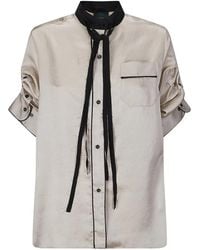 Jejia - Crinkled-Silk Berta Shirt - Lyst