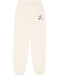 Sporty & Rich - Logo-print Cotton Track Pants - Lyst