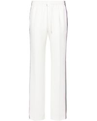 Zadig & Voltaire - Pomy Stripe-detail Crepe Trousers - Lyst