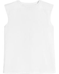 Jil Sander - Cotton Jersey Crew-Neck Top - Lyst