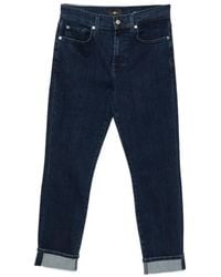 7 For All Mankind - Relaxed Skinny Jeans - Lyst