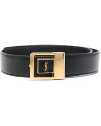 Saint Laurent - Classic Belt - Lyst