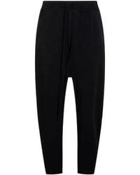 Thom Krom - Drawstring-Fastening Dropped-Crotch Trousers - Lyst