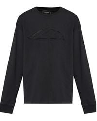 DSquared² - Logo-Embellished Long-Sleeve T-Shirt - Lyst