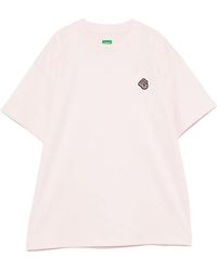 flâneur - Logo-Patch T-Shirt - Lyst