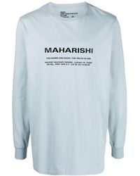 Maharishi - Logo-print Long-sleeve T-shirt - Lyst