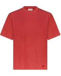 Loulou de Saison - Telanto Lds Embroidered-Logo Crew-Neck T-Shirt - Lyst