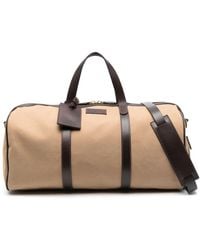 Polo Ralph Lauren - Logo-Patch Canvas Duffle Bag - Lyst
