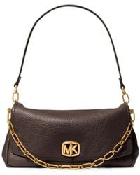 Michael Kors - Grand Sac Porté Épaule Bryant En Cuir Texturé Convertible - Lyst