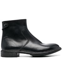 Moma - レザー アンクルブーツ - Lyst