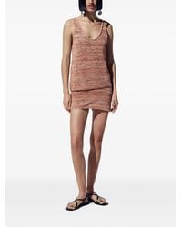 Escvdo - Ofrenda Knit Mini Skirt - Lyst