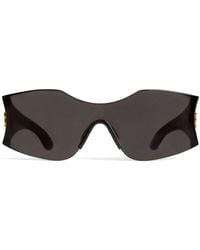 Balenciaga - Hourglass Mask Sonnenbrille - Lyst
