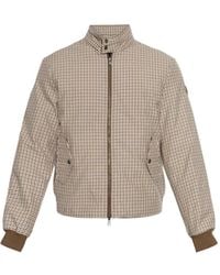 Moncler - Wendbare Almogordo Jacke Mit Karo - Lyst