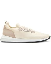 Magnanni - Knitted Lace-Up Sneakers - Lyst